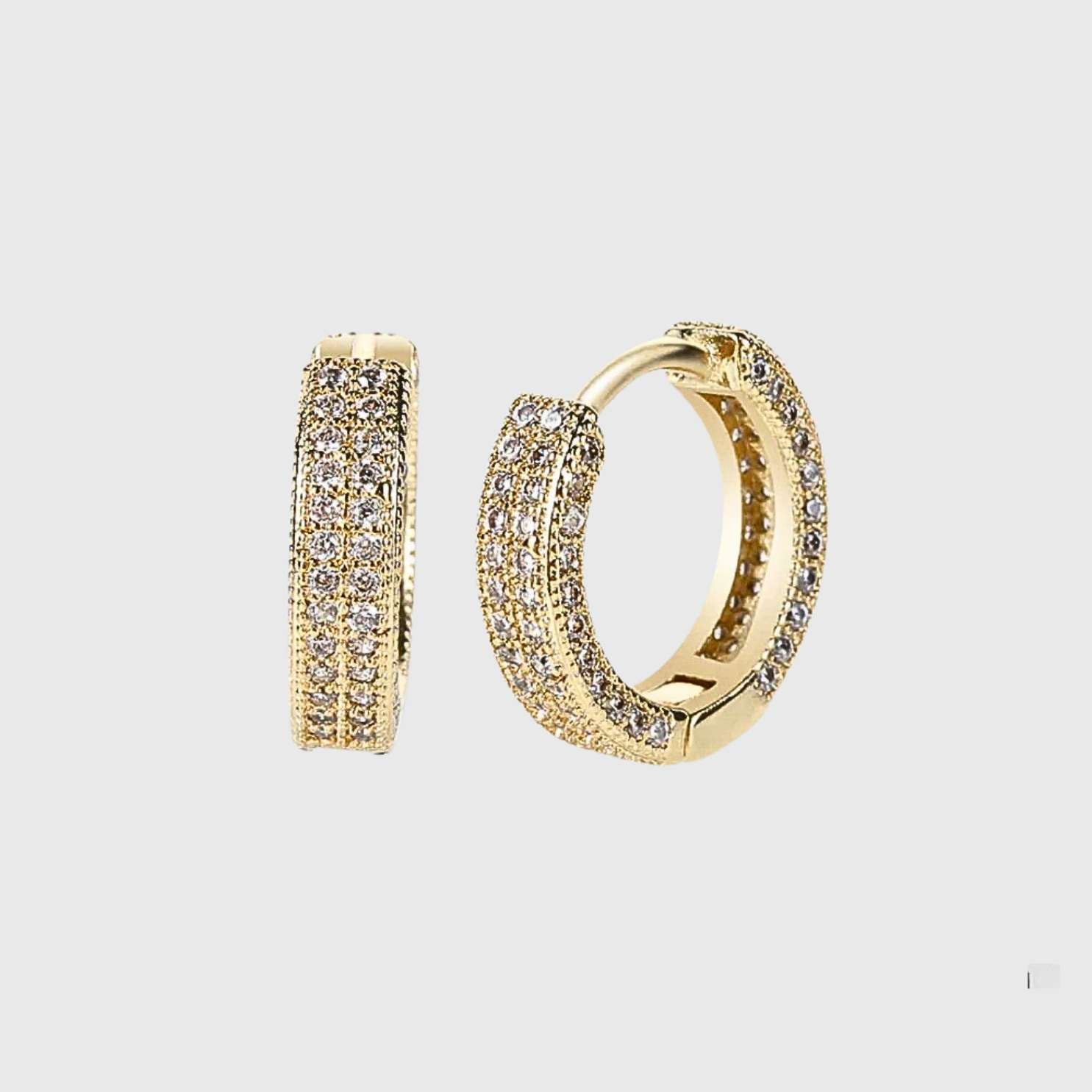 ICE CREOLEN - 18K GOLD