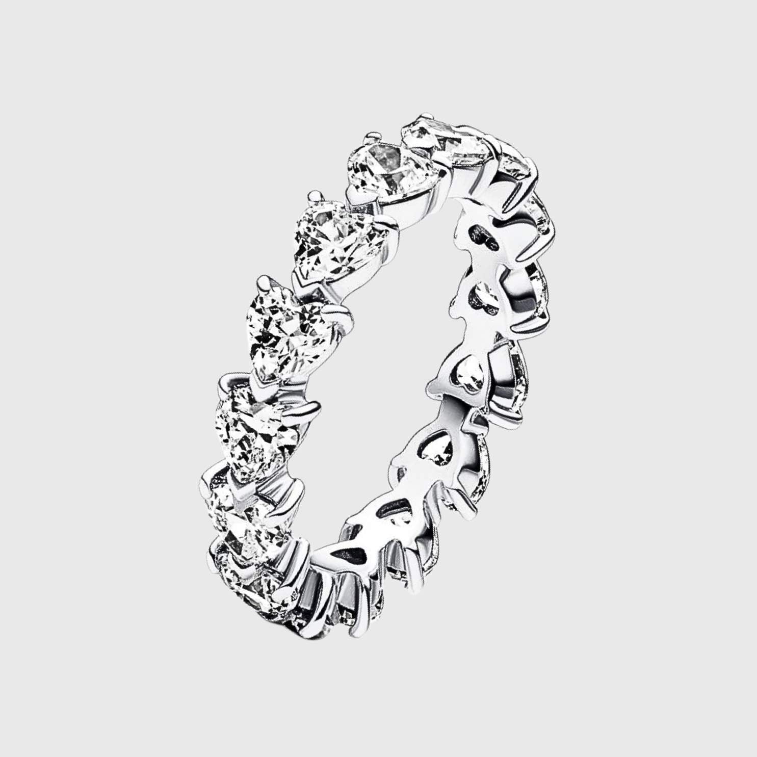 ICE INFINITY LOVE RING S925 - WEISSGOLD