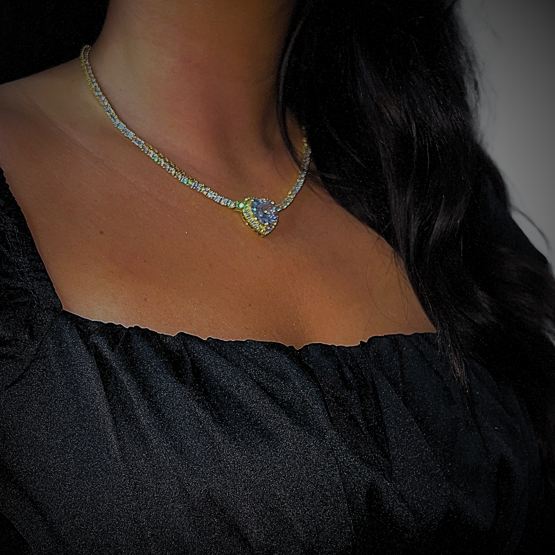 ICE HEART HALSKETTE - 18K GOLD