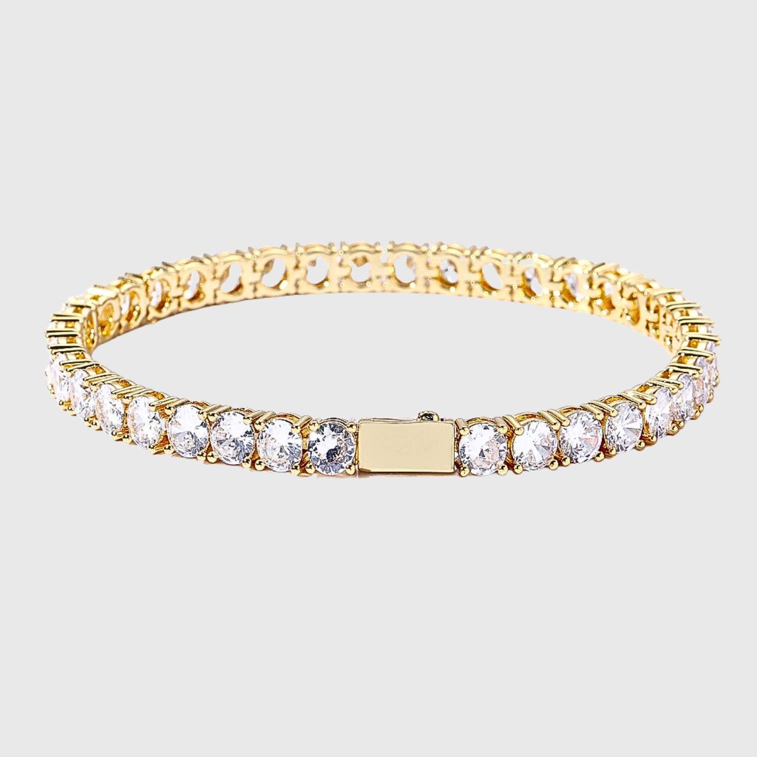 TENNIS G ARMBAND - 5MM 18K GOLD