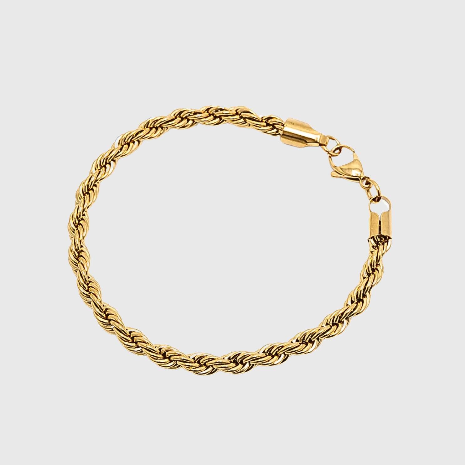 CLEAN ROPE ARMBAND - 3MM 18K GOLD