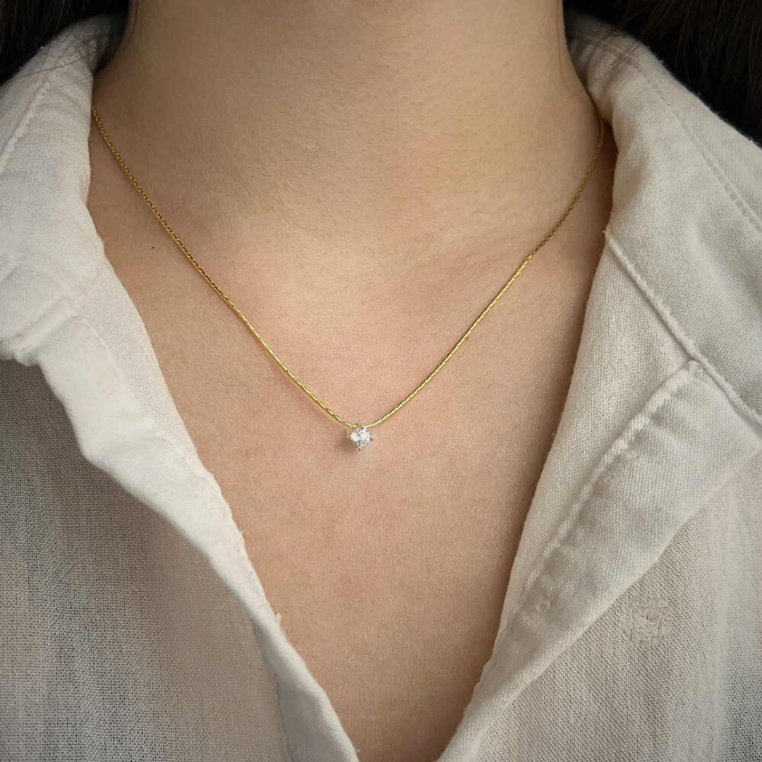 ICE PURITY HALSKETTE S925 - 18K Gold