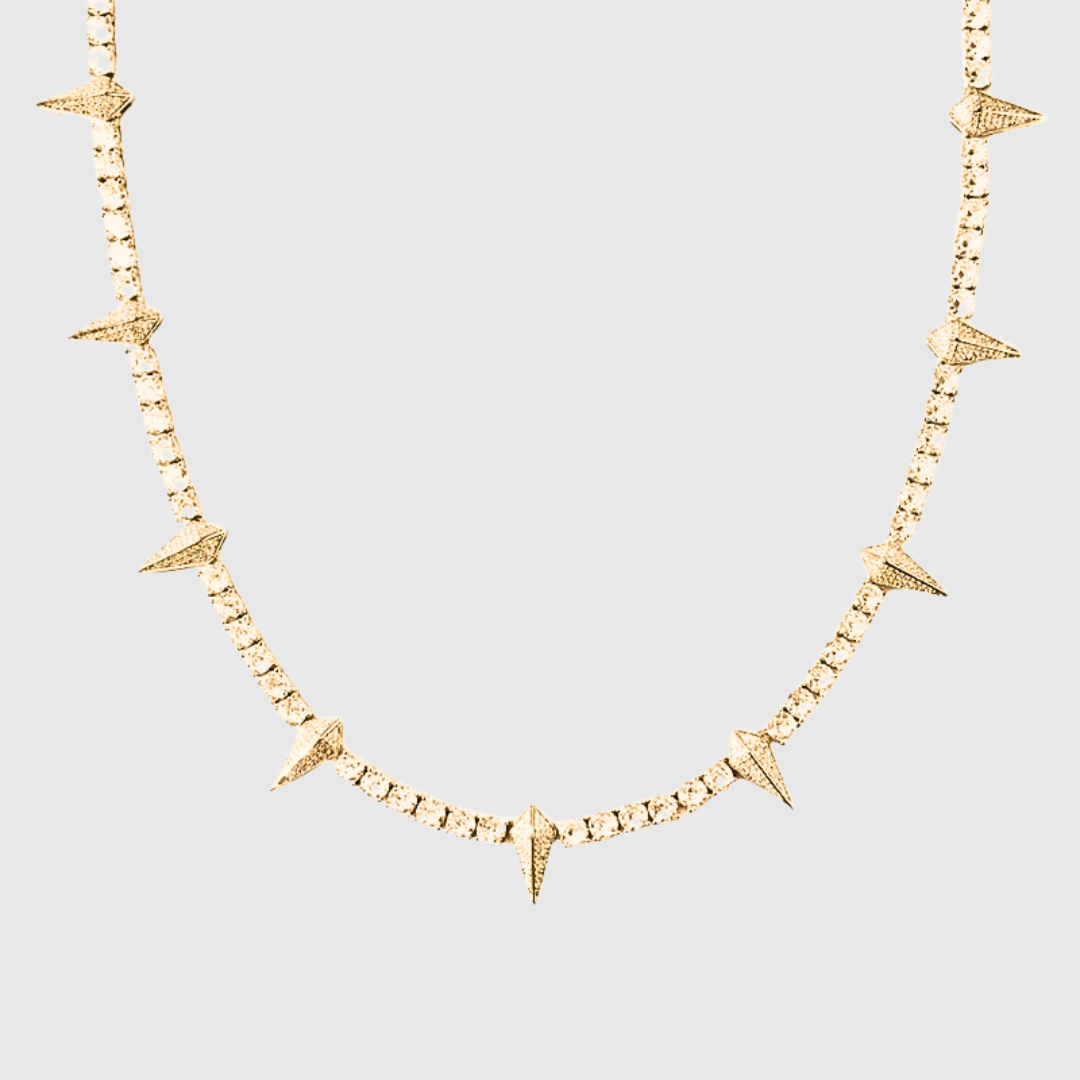 ICE SPIKE HALSKETTE - 18K GOLD