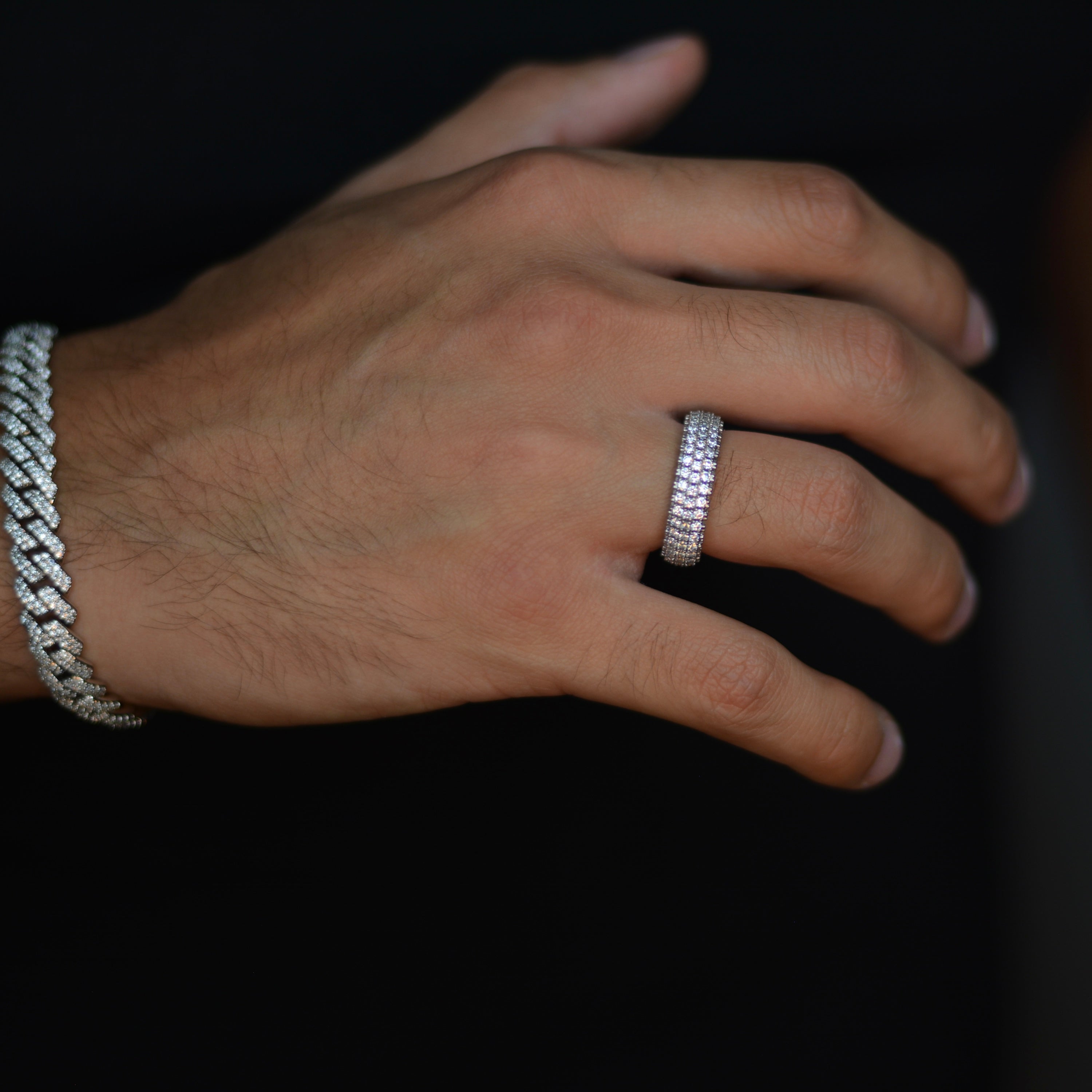 ICE ARCTIC RING S925 - WEISSGOLD